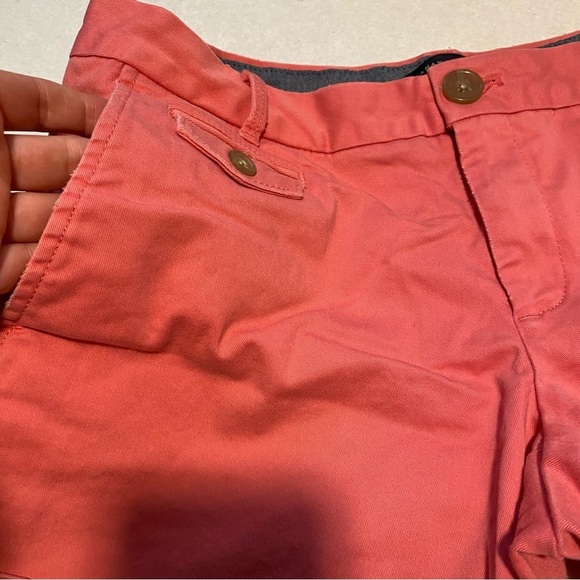 Banana Republic Coral Casual Cotton Shorts 4 - Picture 5 of 10